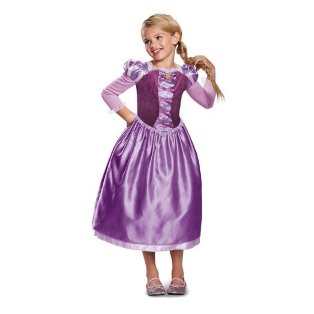 Brand New Disney Rapunzel Tangled Girls' Costume Size Medium 7-8